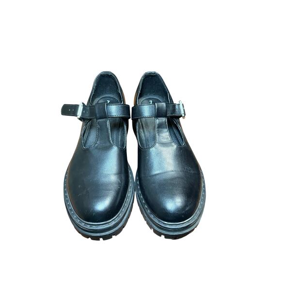 No Boundaries Shoes - No Boundaries Black Mary Jane Loafers